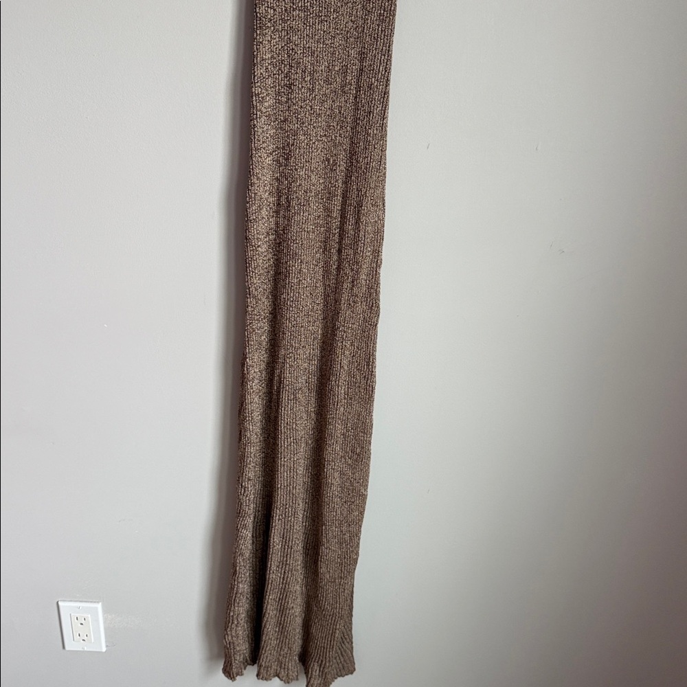 DISSH Zanthe Choc Marle Knit Maxi Dress large - Picture 4 of 12